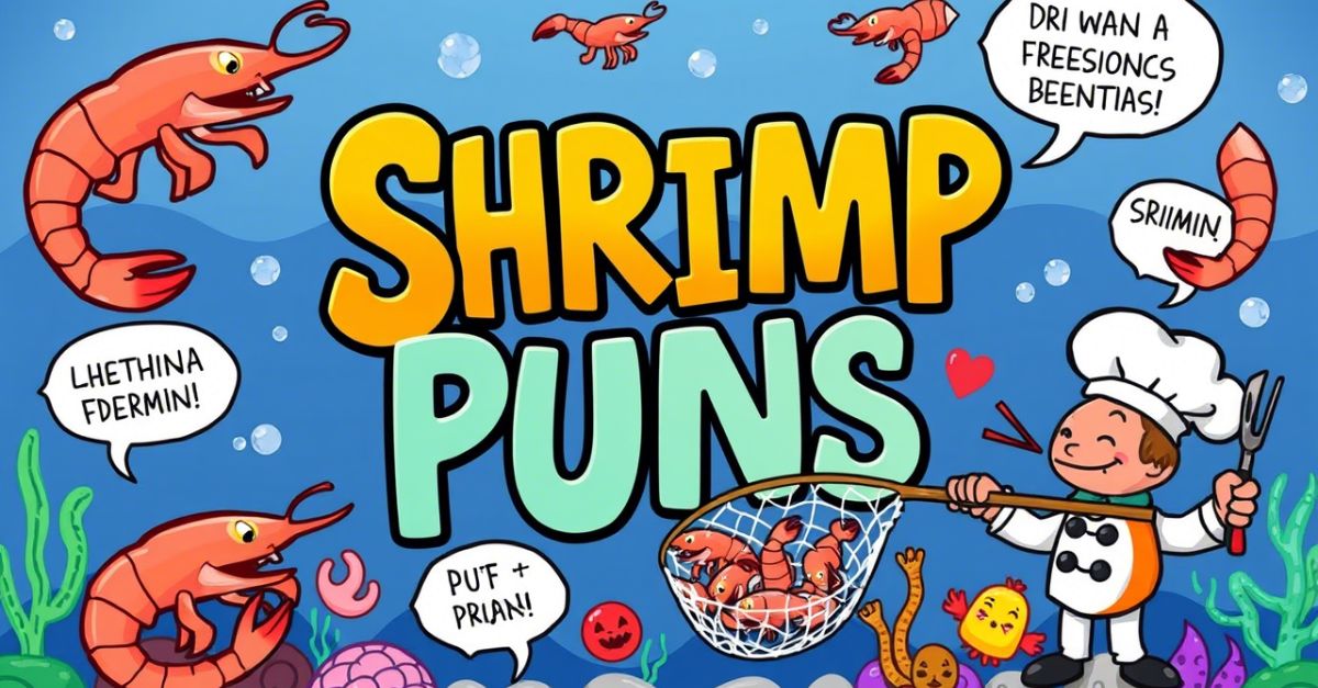 Shrimp Puns