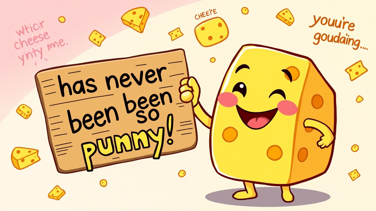 Cheese Puns: Are They Gouda, Grate, or Brie-lliant?